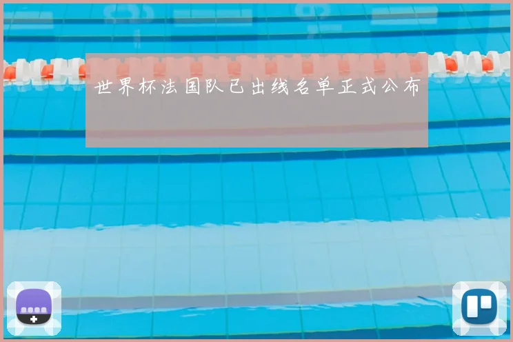 世界杯法国队已出线名单正式公布